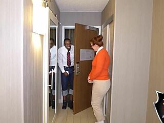 Tricky old teacher - horny student seduces her teacher with her tight body?