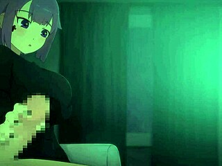 i feel the vel story handjob in this pov hentai cartoon anime scene