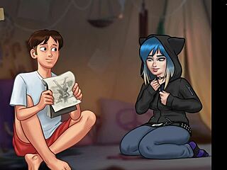 summertime saga episode 89 with anime characters