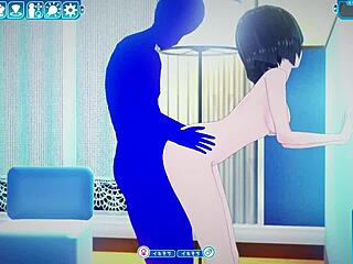 koikatsu mekakure kyonyuu sex in 3d hentai anime, what a scene!