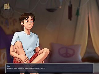 summertime saga episode 89 with anime characters