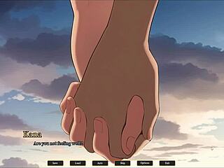 wanna see my cute girlfriend’s first anal in forest hentai game ep 4?