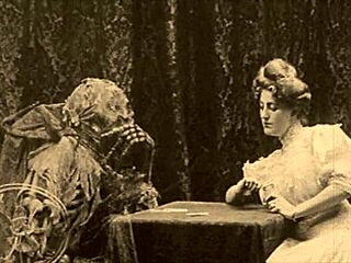 Vintage Halloween Gay Fest in Antique Retro Style