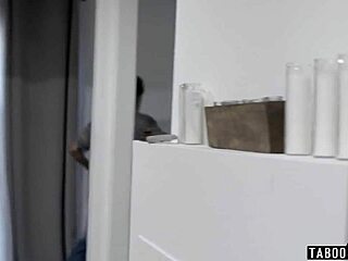 amnesiac man's milf wife hides rough blowjob secret with hairy beaver