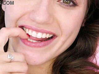 Super Hot Milf Newcomer Reveals Sexy Body On Sofa