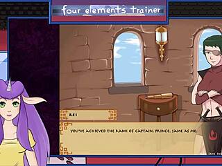 Avatar The Last Airbender Four Elements Trainer Part 23 Blowjob From A Guard