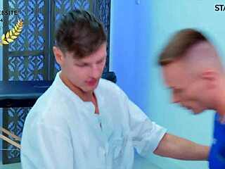 Creamy Twink Receives Erotic Massage With Blowjob And Masturbation In High Definition Gay Scene