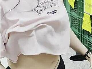 young beautiful teen i met at the supermarket