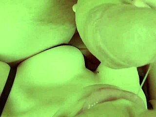 ball draining close-up female pov blowjob with huge oral creampie on young 18+ slut's tits