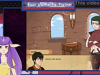 Avatar The Last Airbender Four Elements Trainer Part 23 Blowjob From A Guard