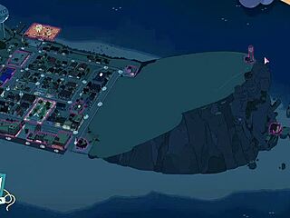 Detailed gem domination scene in part two of the cartoon series