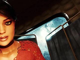 Harley Quinn rides hard in 3D Spanish cartoon femdom scene