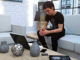 Petite Teen Fingering In Shower Gets Cum On Ass.