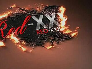 Mature redhead masturbates her pussy on outdoor deck and orgasms.