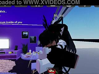 Roblox master trains new slutty slave in sucking and licking