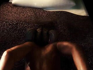 Harley Quinn rides hard in 3D Spanish cartoon femdom scene