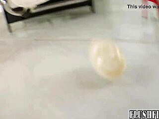 Blonde Dildo Lover Indulges In Intense Self-Fisting Play. Exploring Fetish Depths With Toys And Scissoring.