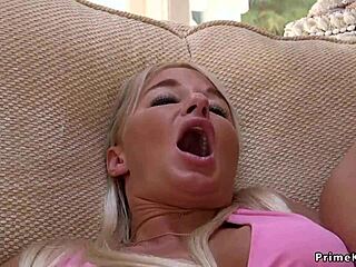 College Guy Bangs Huge Tits Milf in Tight Bondage!