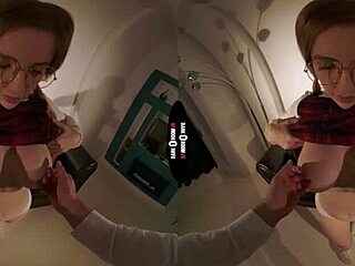 Redhead With Tattoo Rides Hardcore, Ripping Panties Off Her Big Ass.