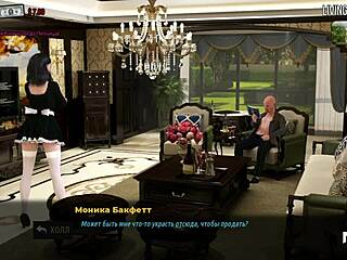 fashion business character takes a hot shower in episode 1 scene 94