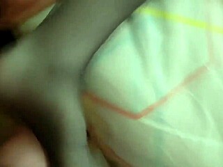 This crossdresser is getting a good ass fuck, bareback style.