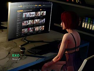 In Eternum hentai, the player explores part 2 featuring characters with big boobs engaging in various scenes.