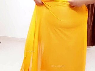 Big tits African milf showing off her stunning curves