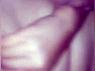 Hot wife masturbates with toys