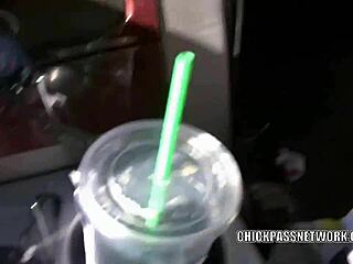 Latina Coed Audrianna Angel Feels Intense Pleasure