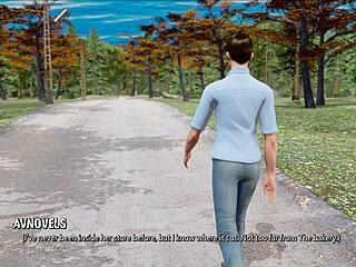 In Ripples 36, the intense passion rips clothes as they embrace in hentai style