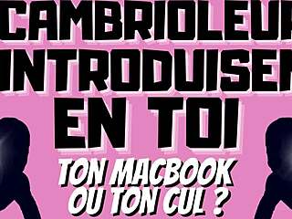 French Burglars Dominate With Bareback Double Penetration.