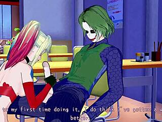 Want Harley Quinn blowjob in hentai?