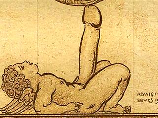 Vintage Erotic Drawings Unveil Retro Anime Seduction