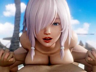 Intriguing Hentai Scene Where Doa Gets Creampied In Anime Style