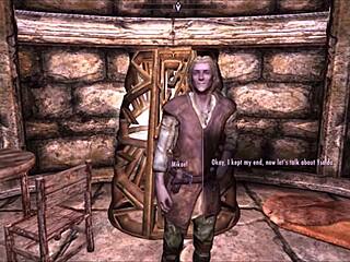 Goth redhead mistress rips clothes to reveal big tits and pussy