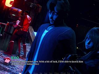 In Eternum hentai, the player explores part 2 featuring characters with big boobs engaging in various scenes.