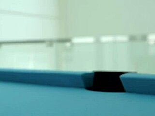 Fucked teen on pool table secretly