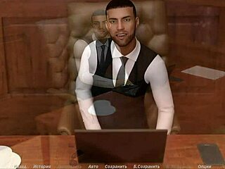 Pretty girl demonstrates acting skills in episode 39 of the game