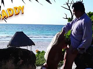 me cogi a la novia de mi amigo en la playa