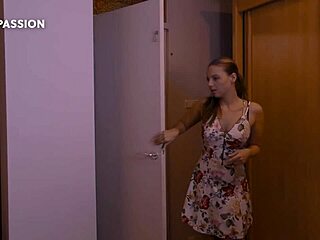 Ivey Passion, the cheating whore, gets her ass punished in the garage.