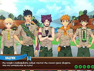 game friends camp ep 2 explores taiga with russian voice