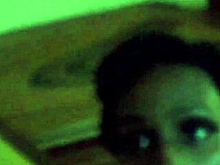 Ebony beauty eagerly sucking massive black cock in intense blowjob session