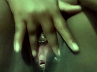 Intense licking of shaved pussy by naughty girlfriend