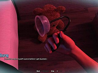 Big ass stepsister seduces me with her curvy body while we watch a movie in 3D hentai animation.