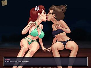 Summertime saga 243 features big cock monster cock fucking small tits