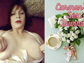 granny carmen enjoys a special moment with bambi.