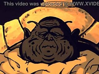 Bulma's Passionate Oral Encounter with Monster on Namek