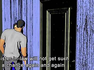 devar fucks bhabhi hard in this 3d cartoon sex scene, wow!