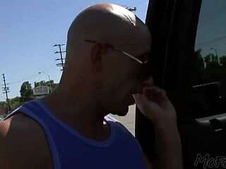 Busty MILF asks, 'Want to see my first porn blowjob?'