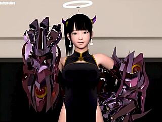 Exclamatory-Provocative partial ALL CAPS Cosplay Girl GETS FUCKED Hard in 3D!